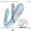 Double Classic estimulador para parejas con carga USB